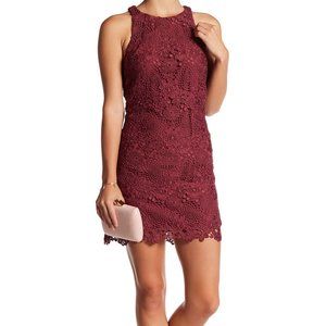 Wayf Randy floral lace minidress